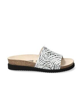 NEW Mephisto Hanik Slide Sandals Boho Summer Zebra Comfort Womens 9